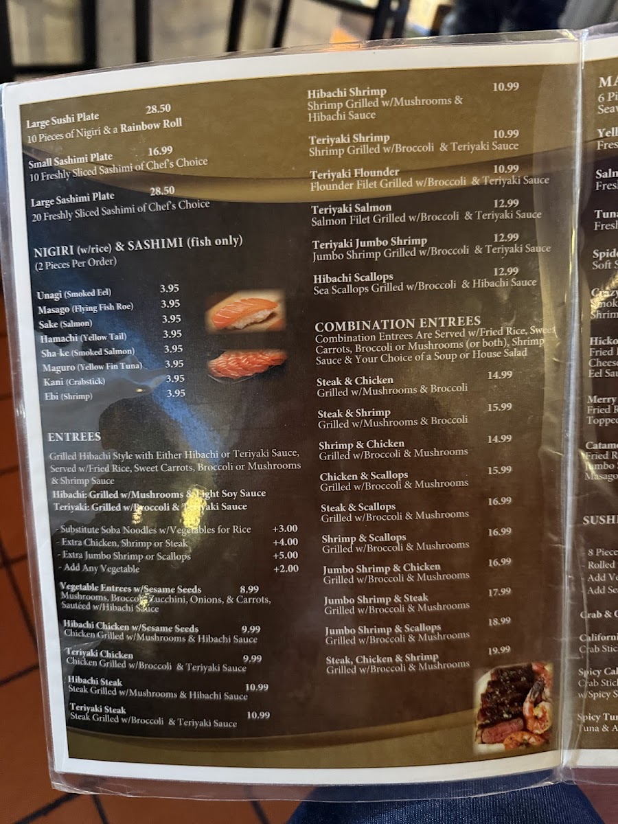 Nara Japanese Restaurant Menu - Image 4